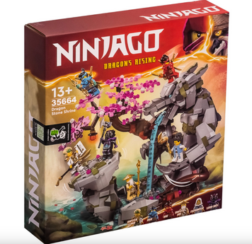 Конструктор Bela Ніндзяго "Храм каменю Дракона" 1212 деталей Ninjago 35664 фото