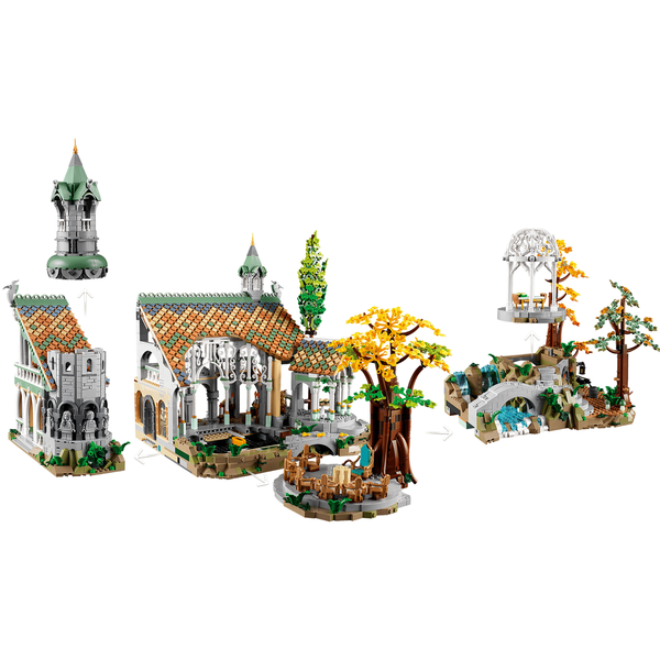 Конструктор Icons The Lord of the Rings: Rivendell 87055, 6167 деталей 87055 фото