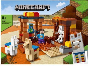 Дитячий конструктор Minecraft "Торговий пост" 1018, 201 деталь 1018 фото